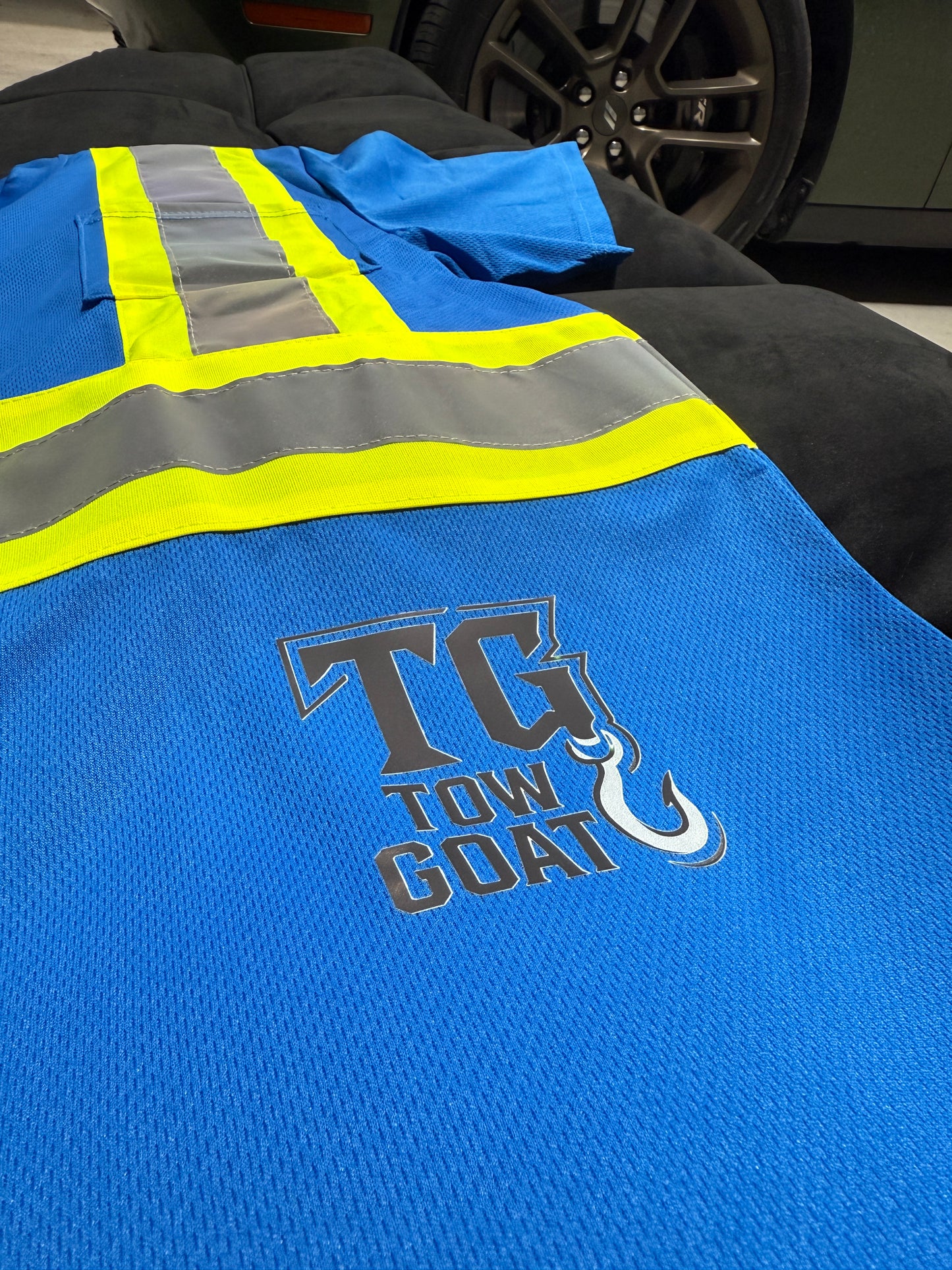 Tow Goat Hi-Vis Performance Work Tee