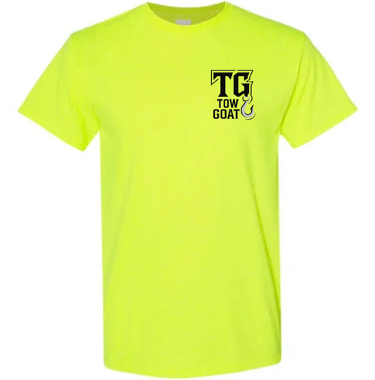 TOW GOAT SIGNATURE SAFETY GREEN TEE