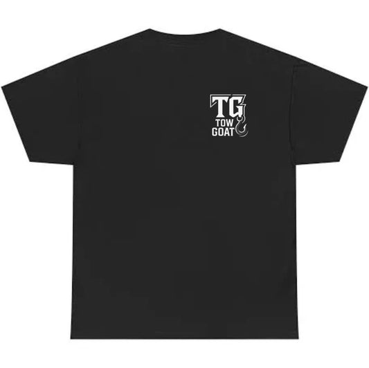 TOW GOAT SIGNATURE TEE (black & white)