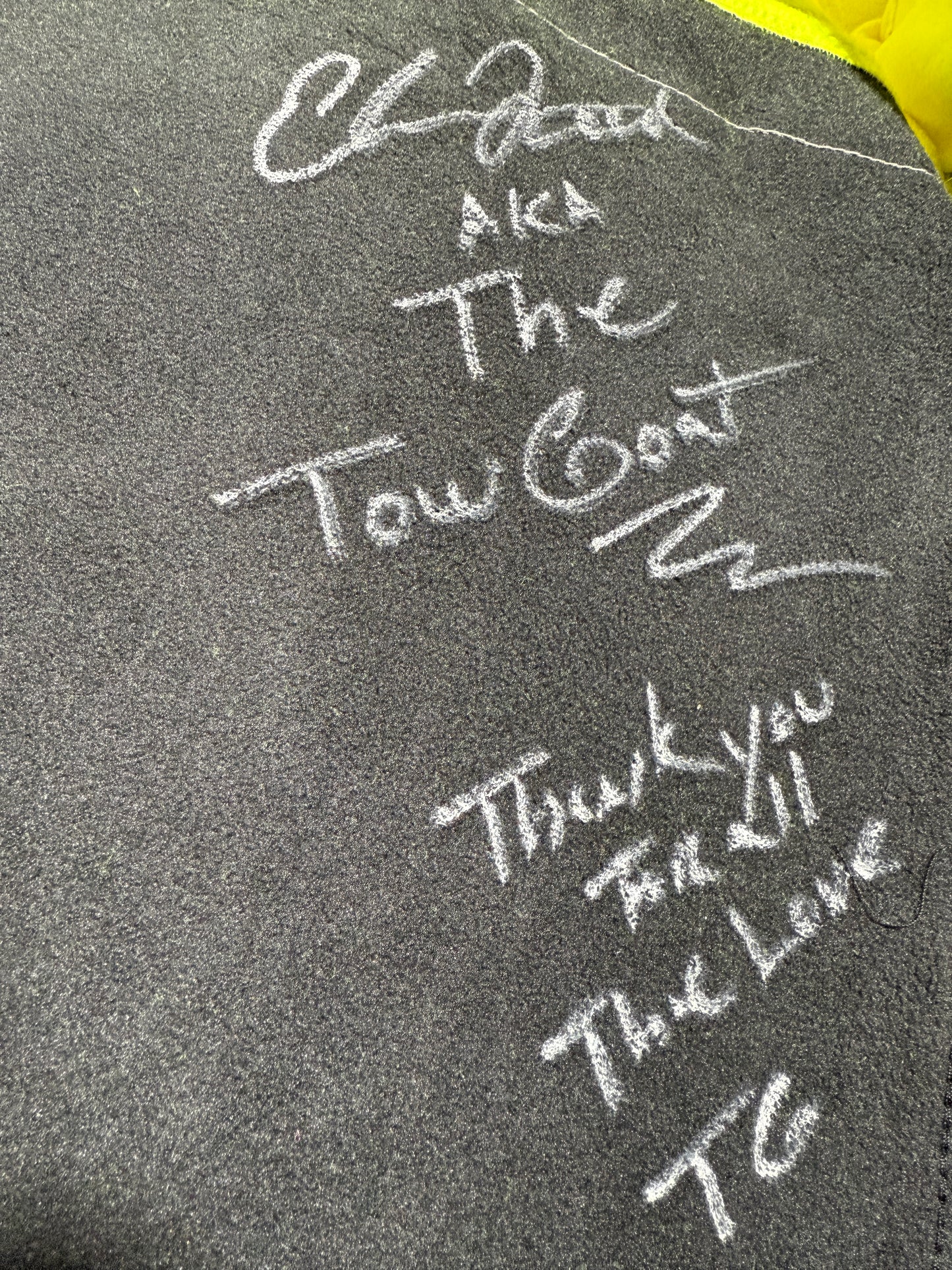 Tow Goat Signature High Visibility (Autographed Jacket)